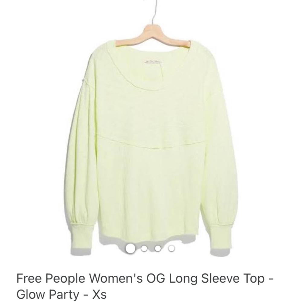 ⭐️ Free People OG Long Sleeve Top XS  ⭐️